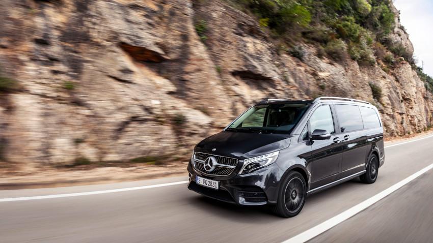 Обновленный Mercedes-Benz V-Класс